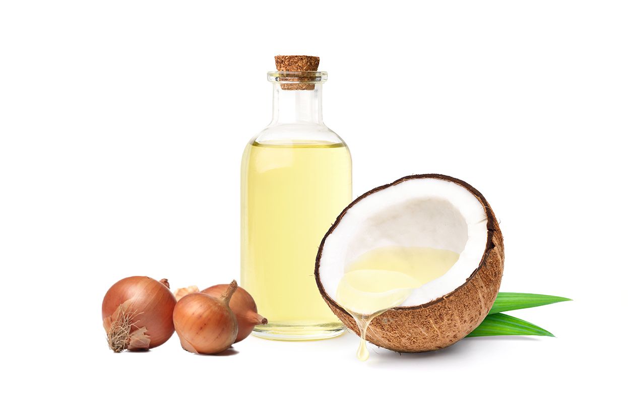 Onions and Coconut based Hair Oil