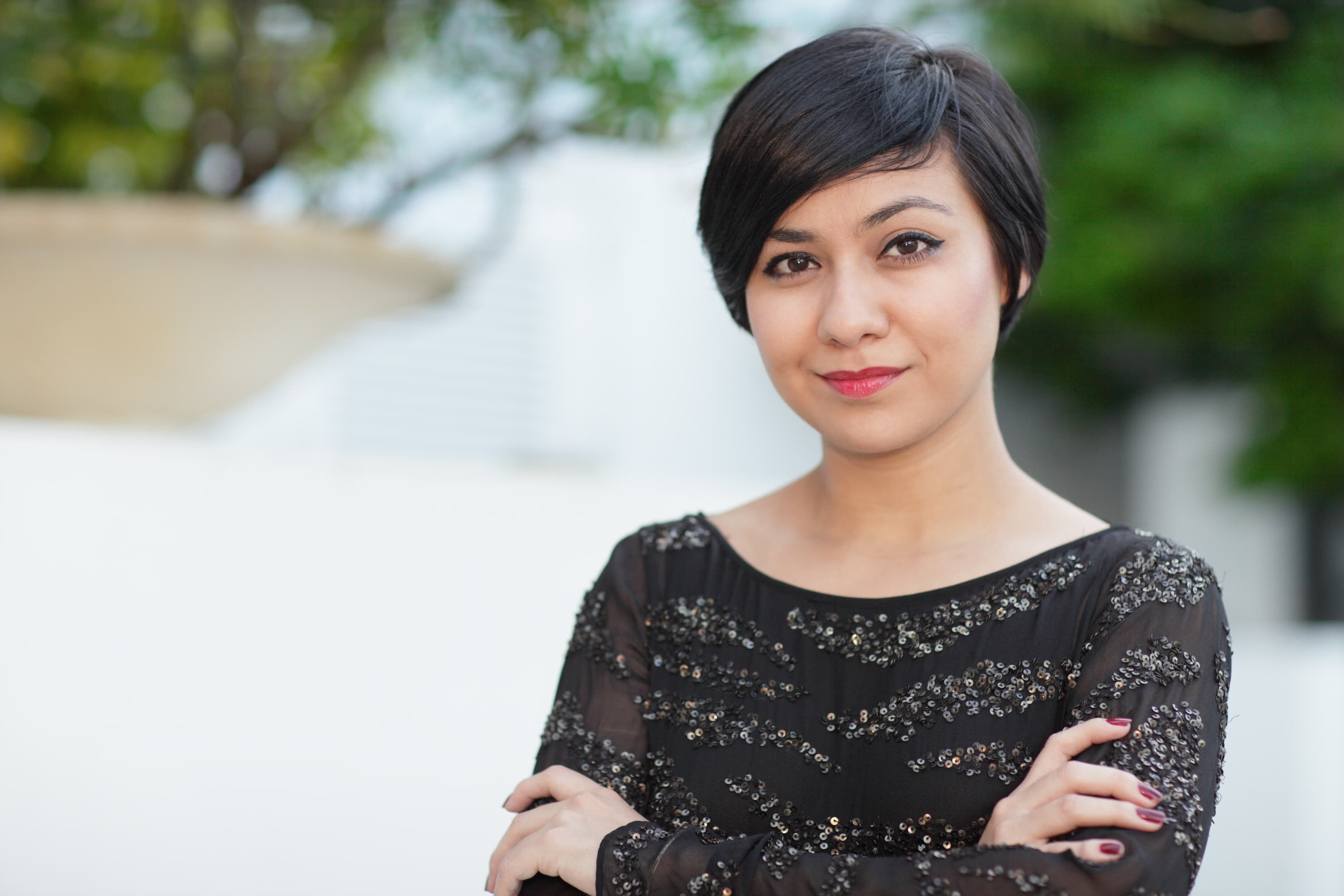 Side Swept Soft locks hairstyle