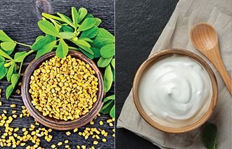 Fenugreek Seeds & Curd