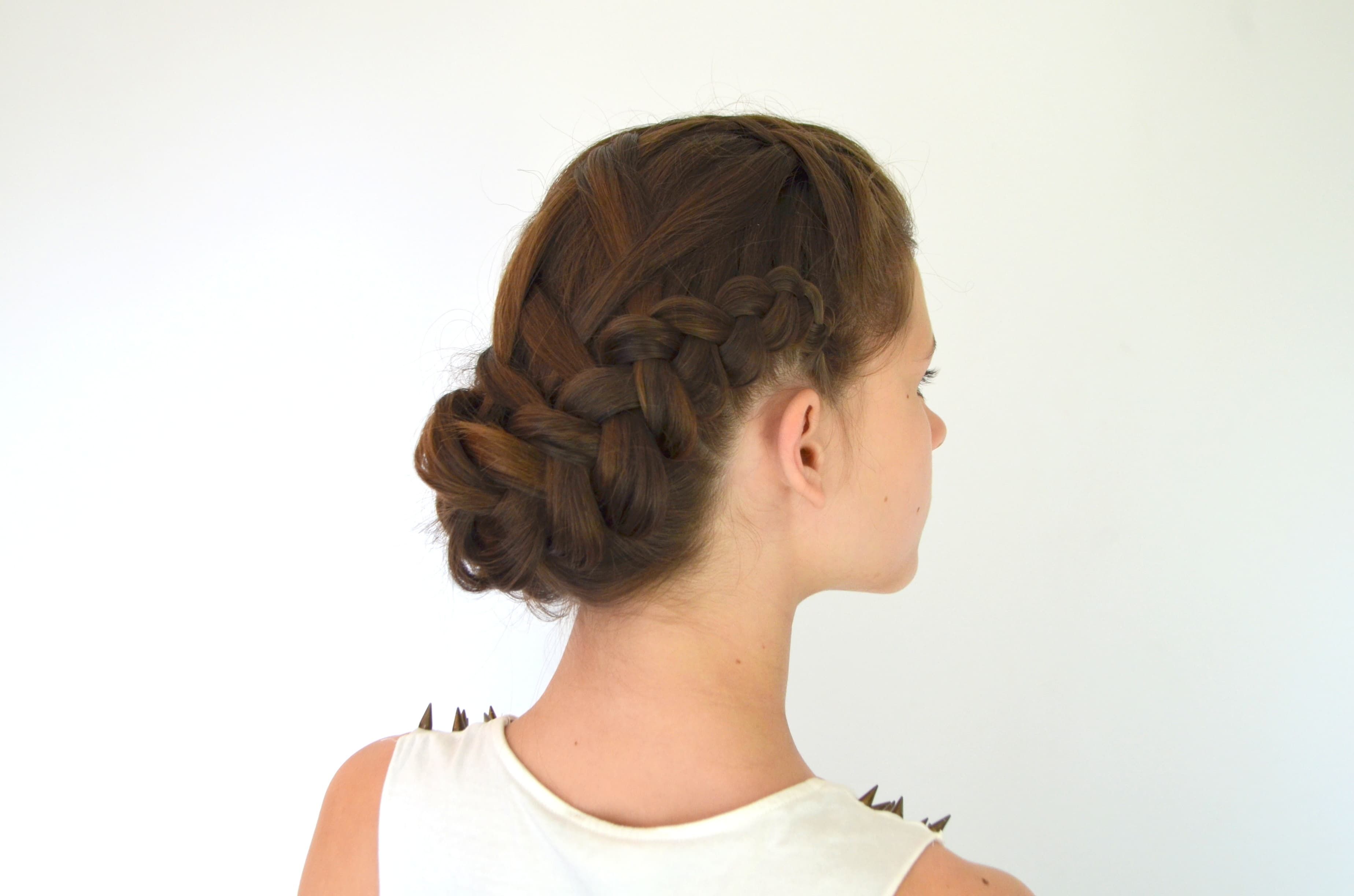 Braided Bun hairstyle