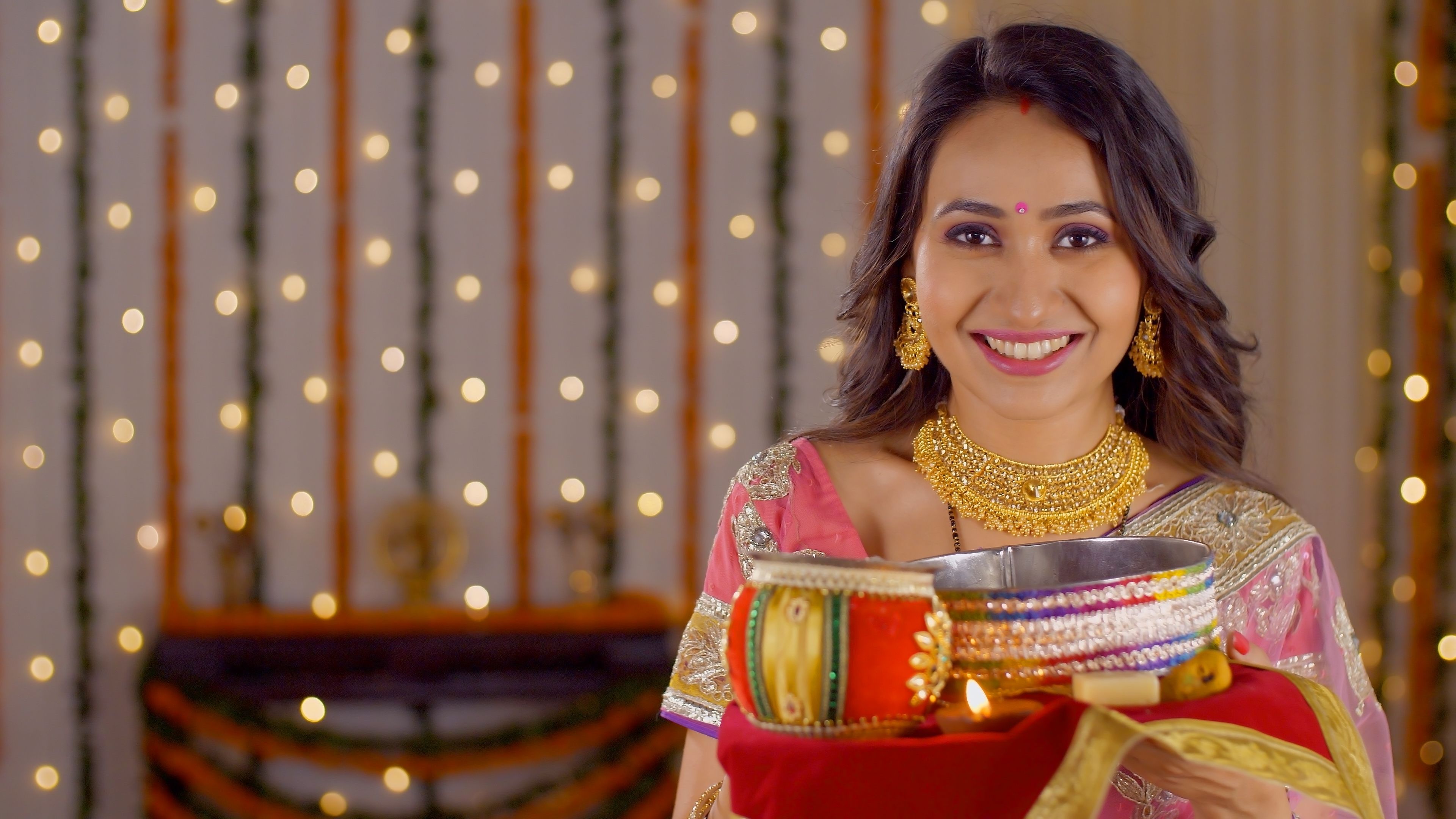 Hairstyles for Karva Chauth