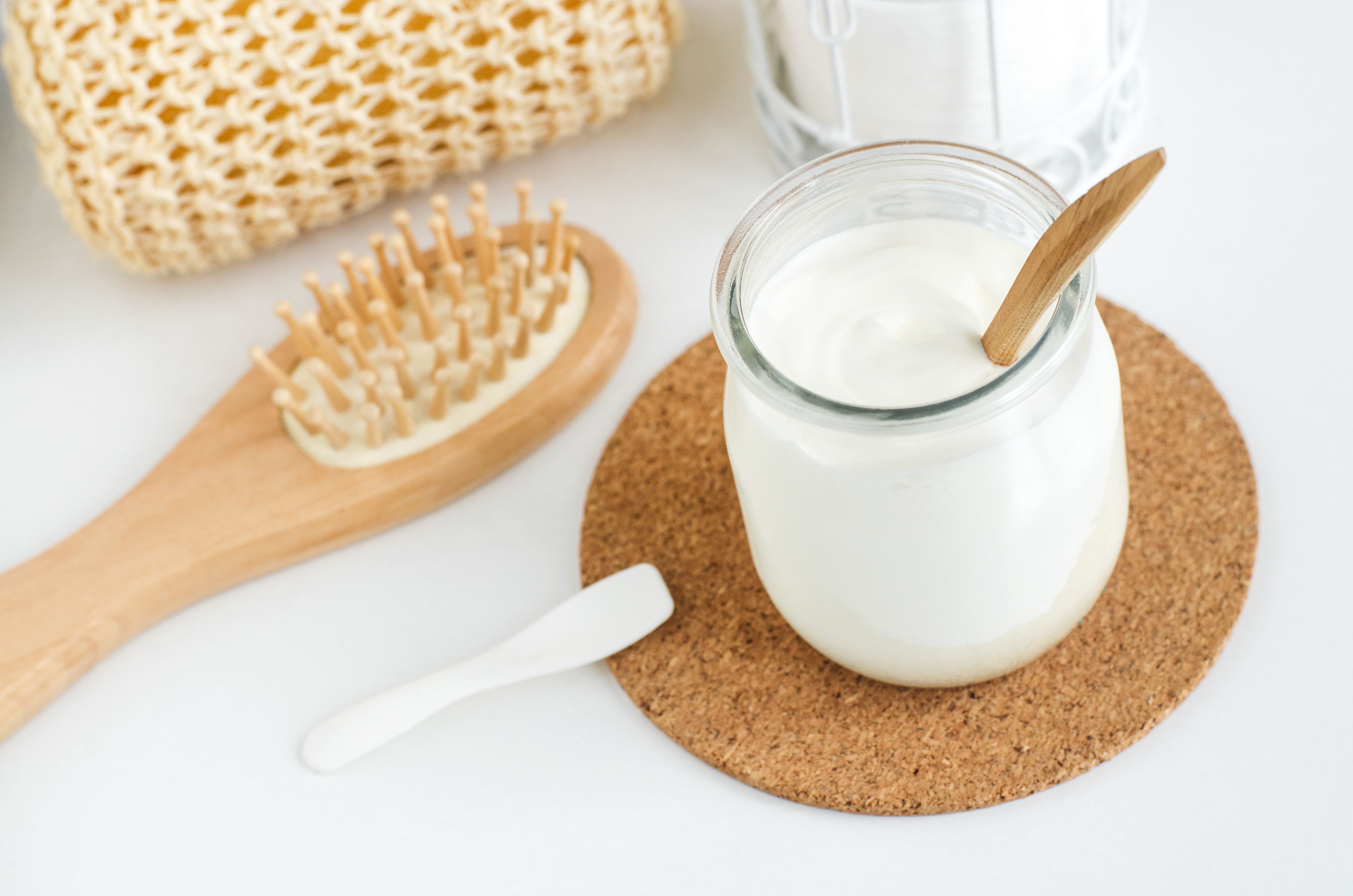 Yogurt Hair Mask for Dandruff