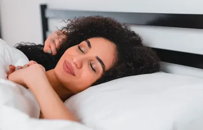 Restful sleep for healthy hair growth