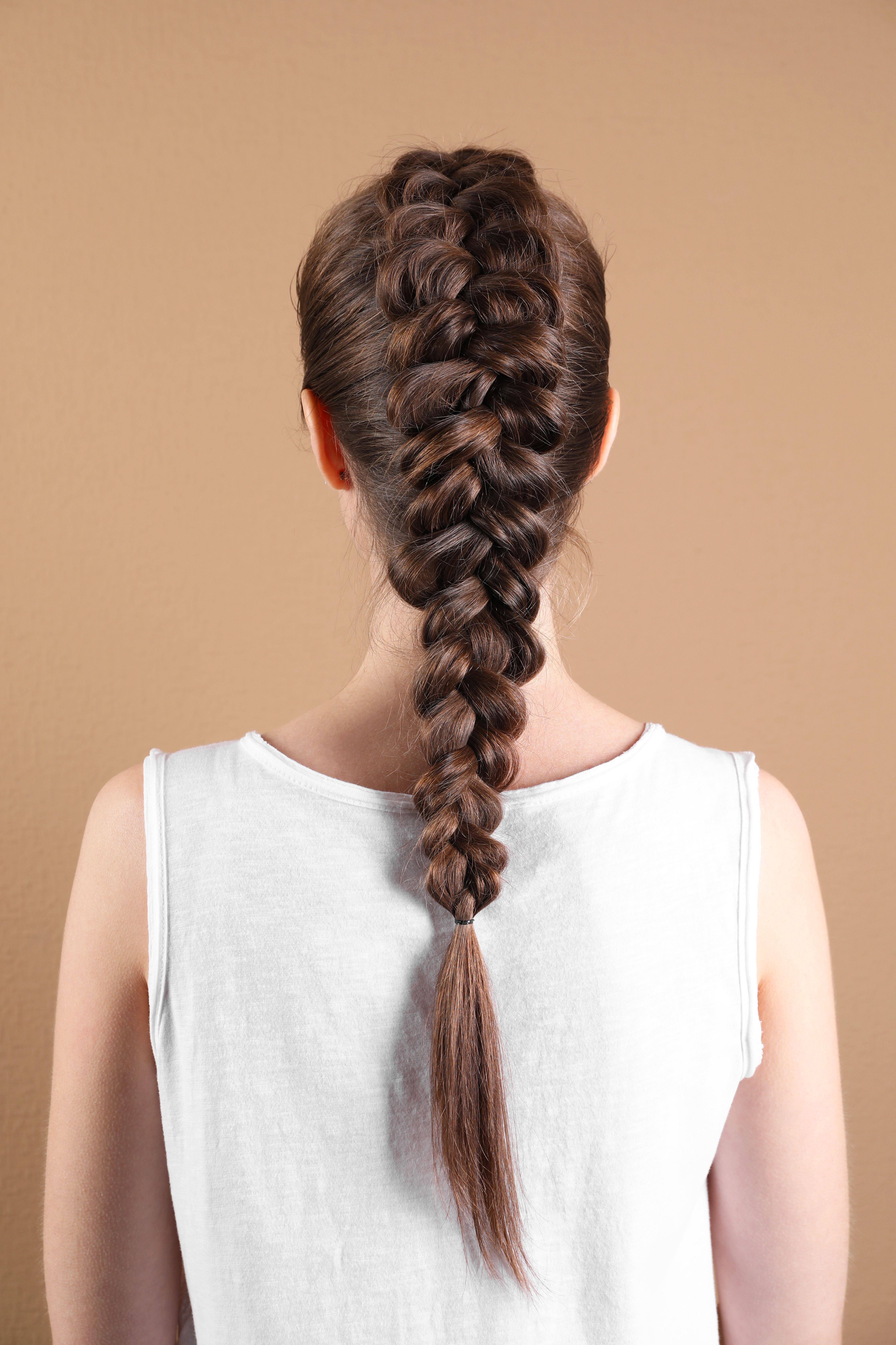 Soft Crown Braid with Loose Ends