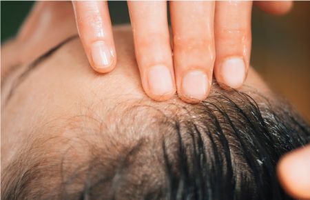 Scalp Massage for Regrow Hair