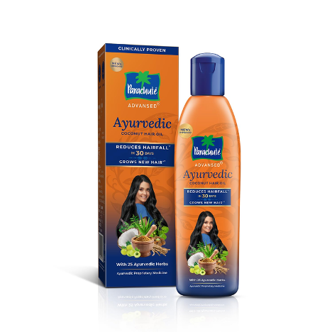 Parachute Advansed Ayurvedic coconut based hair oil