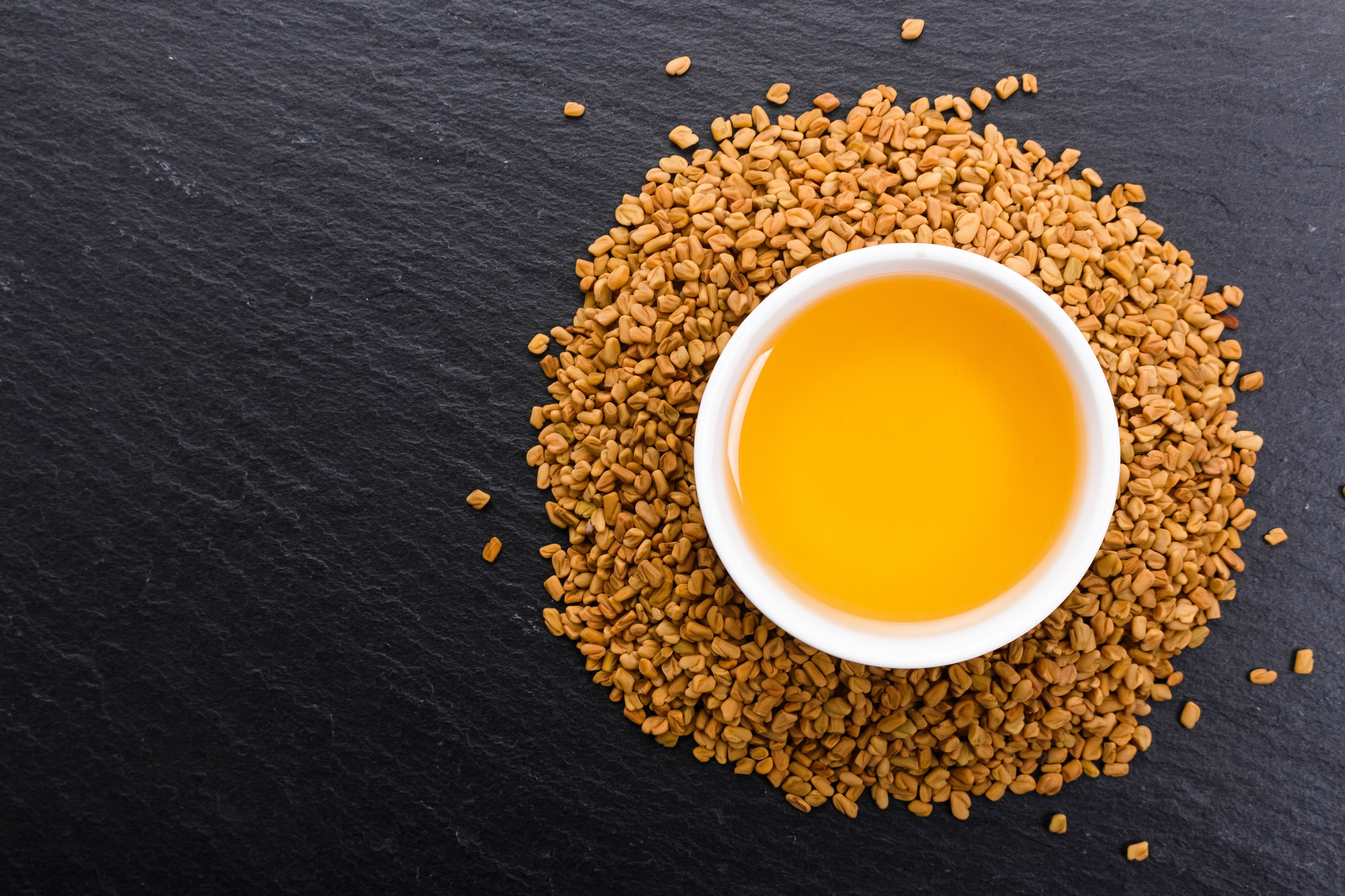 Fenugreek and yogurt hair mask