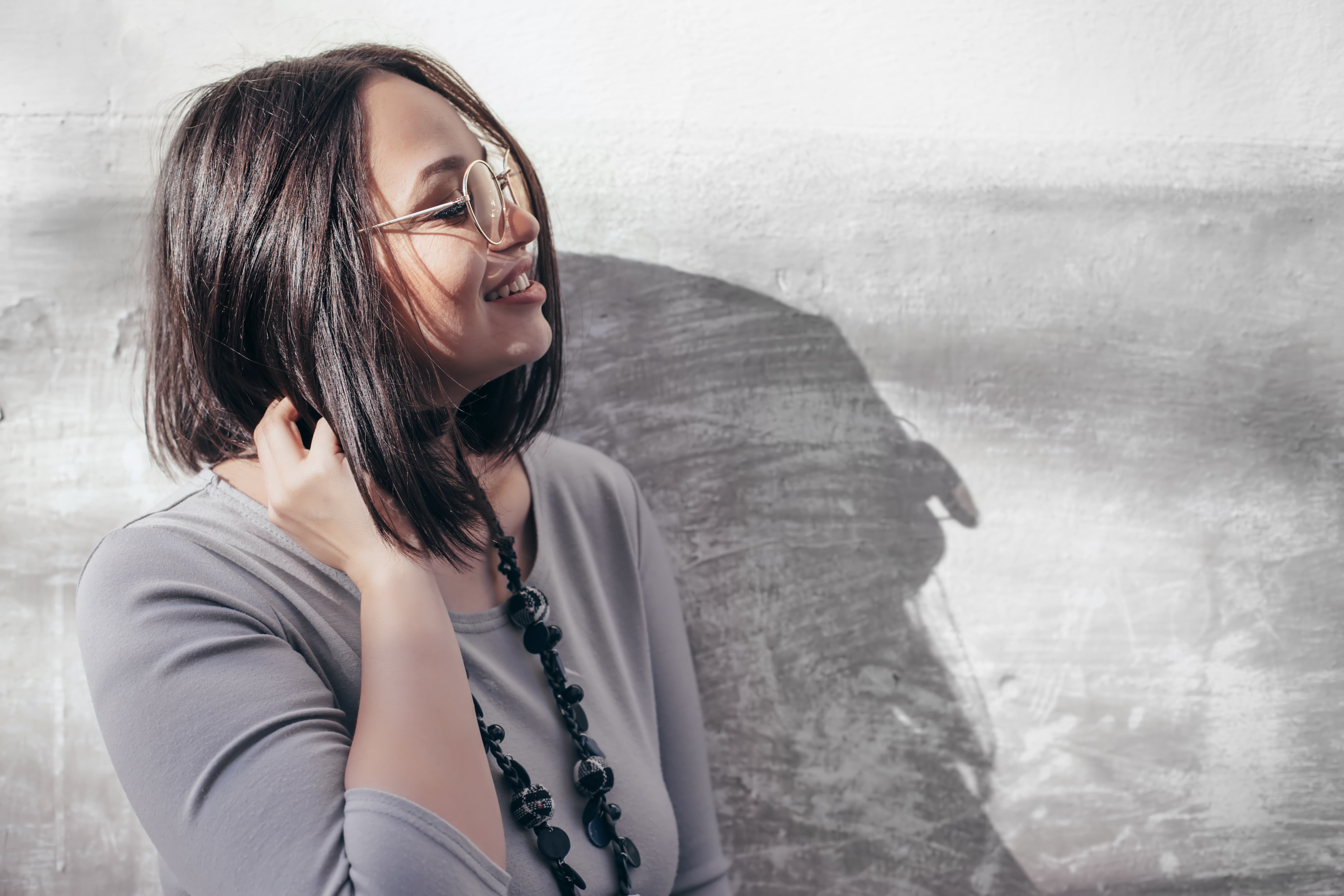 Short hairstyles for thick hair