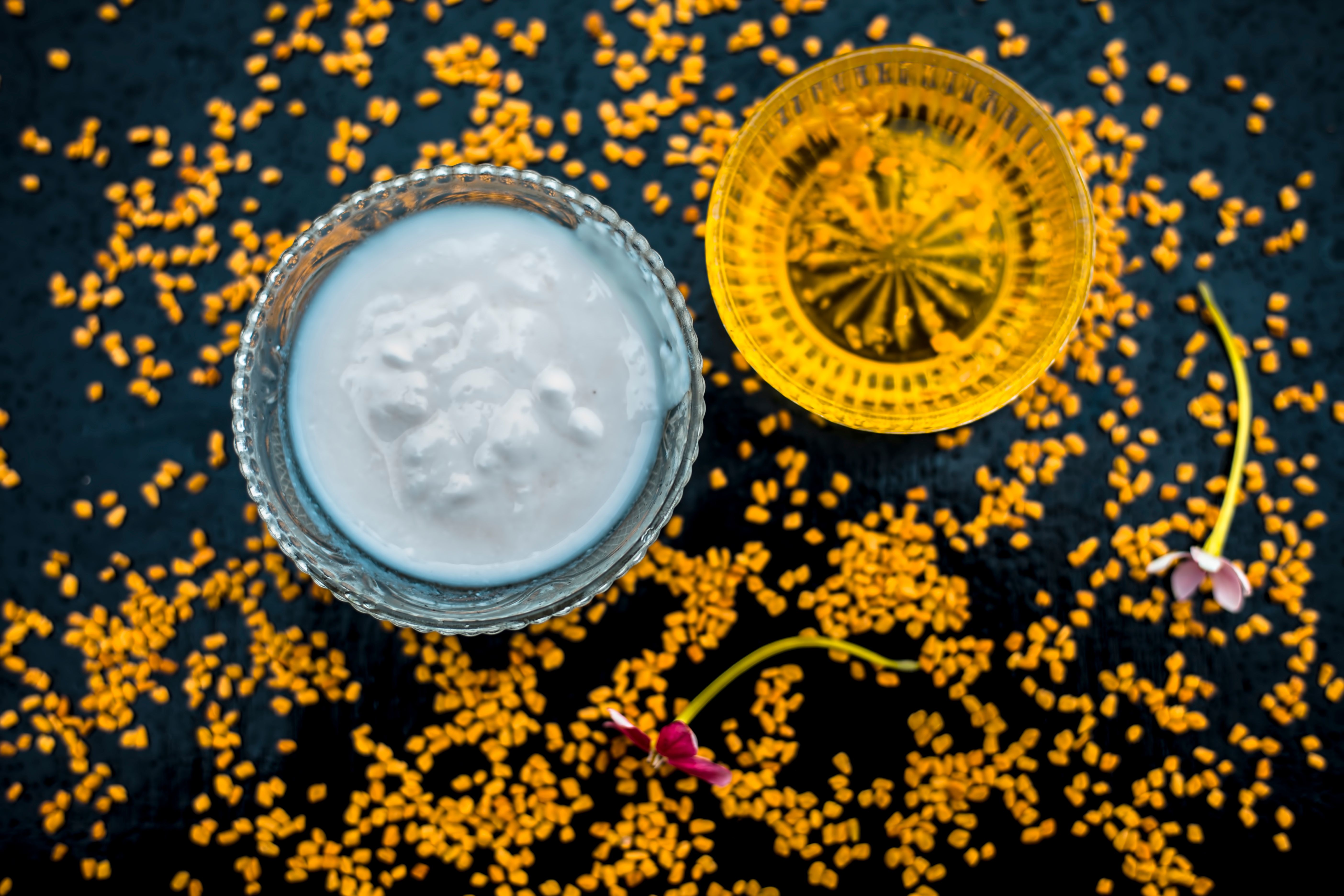 Fenugreek & Yogurt Hair mask