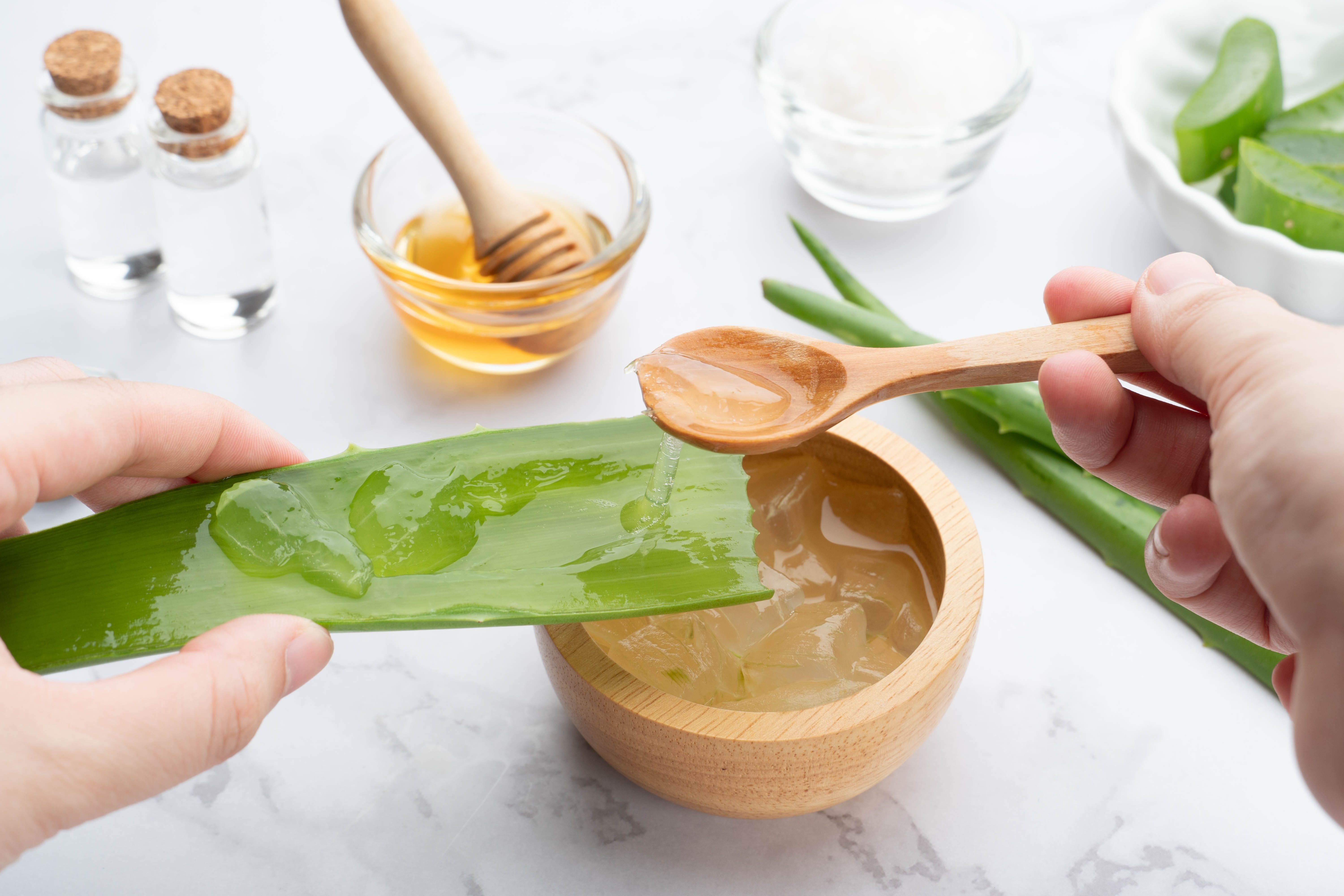  Aloe Vera Hair Mask for Dandruff