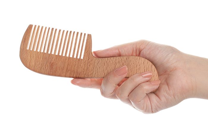 Wide Tooth Comb Brush