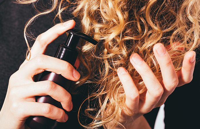 Use Anti-Frizz Products on Your Hair