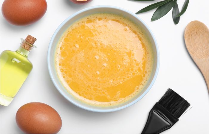 Egg Masks helps regrow hair naturally