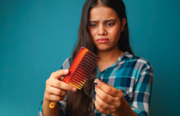 Women with Hairfall Problem