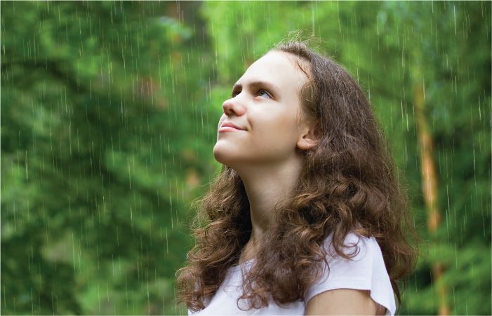 Weak hair in Monsoon